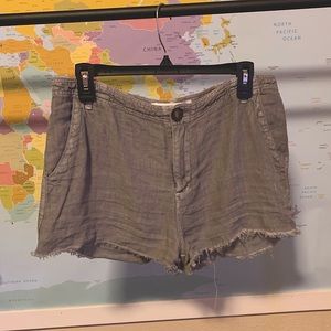 Mango brand linen shorts!